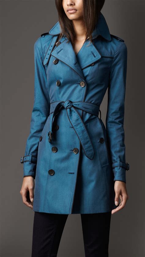 burberry blue label trench coat|burberry trench coats damen.